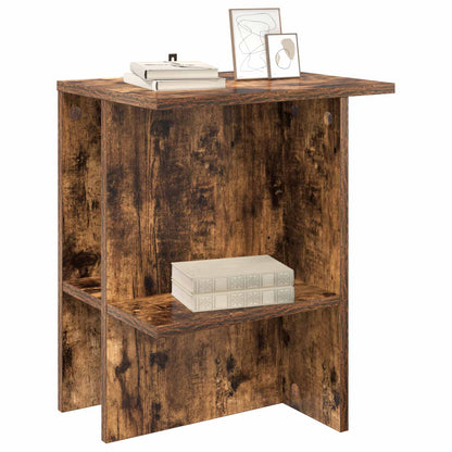 Coffee Table 2 pcs Smoked Oak 40 x 30 x 49 cm Engineered Wood