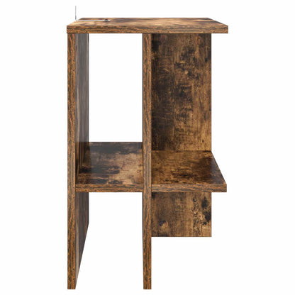 Coffee Table 2 pcs Smoked Oak 40 x 30 x 49 cm Engineered Wood