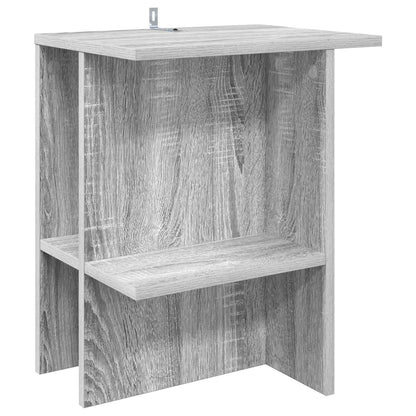 Coffee Table Grey Sonoma 40 x 30 x 49 cm Engineered Wood