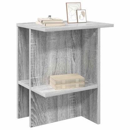 Coffee Table Grey Sonoma 40 x 30 x 49 cm Engineered Wood