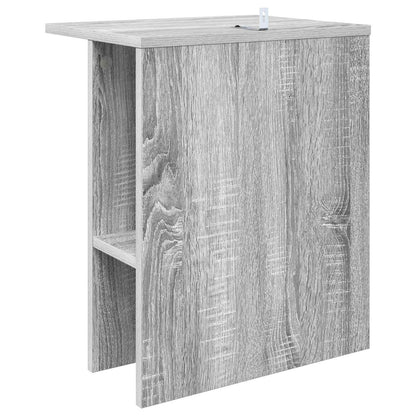 Coffee Table 2 pcs Grey Sonoma 40 x 30 x 49 cm Engineered Wood