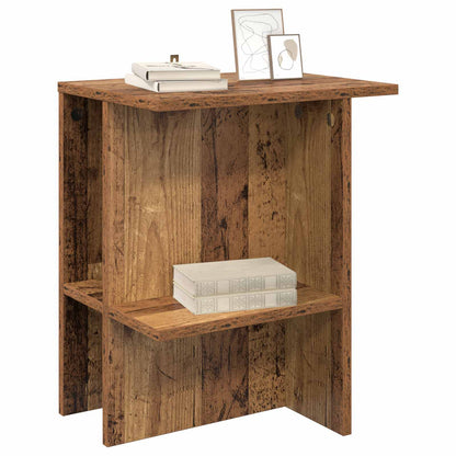 Coffee Table Old Wood 40 x 30 x 49 cm Engineered Wood