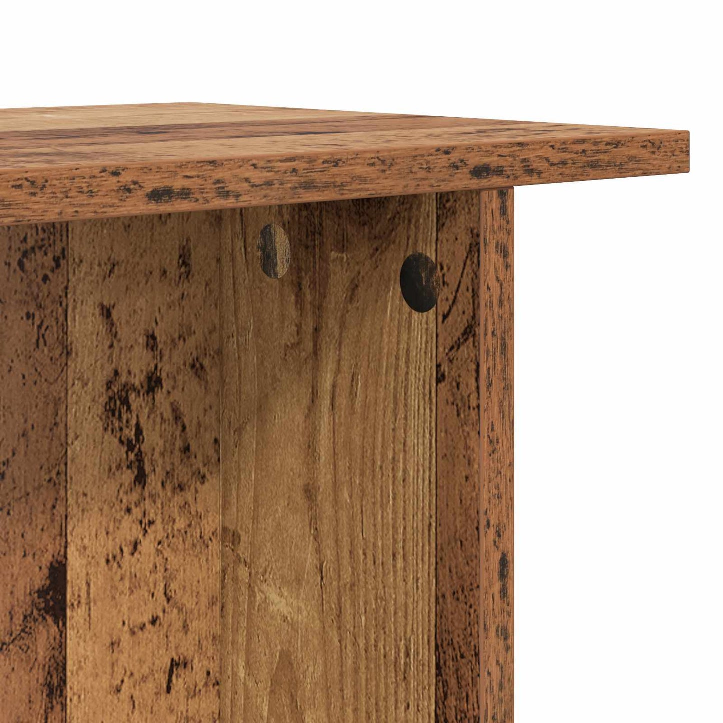 Coffee Table 2 pcs Old Wood 40 x 30 x 49 cm Engineered Wood