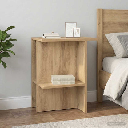 Coffee Table 2 pcs Artisan Oak 40 x 30 x 49 cm Engineered Wood