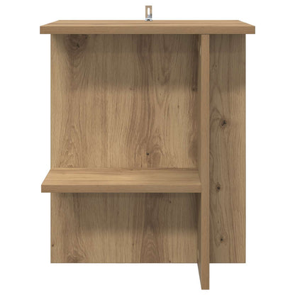 Coffee Table 2 pcs Artisan Oak 40 x 30 x 49 cm Engineered Wood
