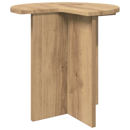Side Table 2 pcs Artisan Oak Ø 39 x 38 cm Engineered Wood