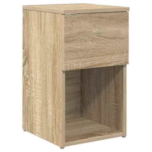 Bed Cabinet Sonoma Oak 29 x 31.5 x 49 cm Engineered Wood