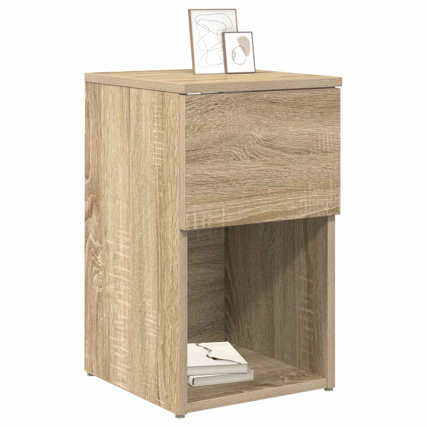 Bed Cabinet Sonoma Oak 29 x 31.5 x 49 cm Engineered Wood
