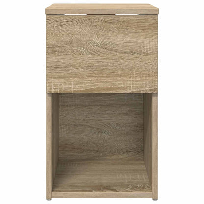 Bed Cabinet 2 pcs Sonoma Oak 29 x 31.5 x 49 cm Engineered Wood