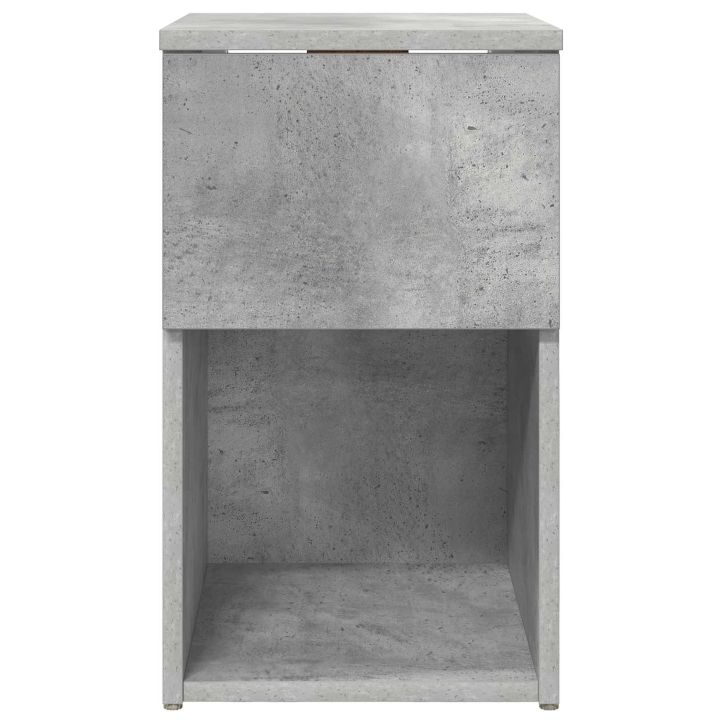 Bed Cabinet 2 pcs Concrete Grey 29 x 31.5 x 49 cm