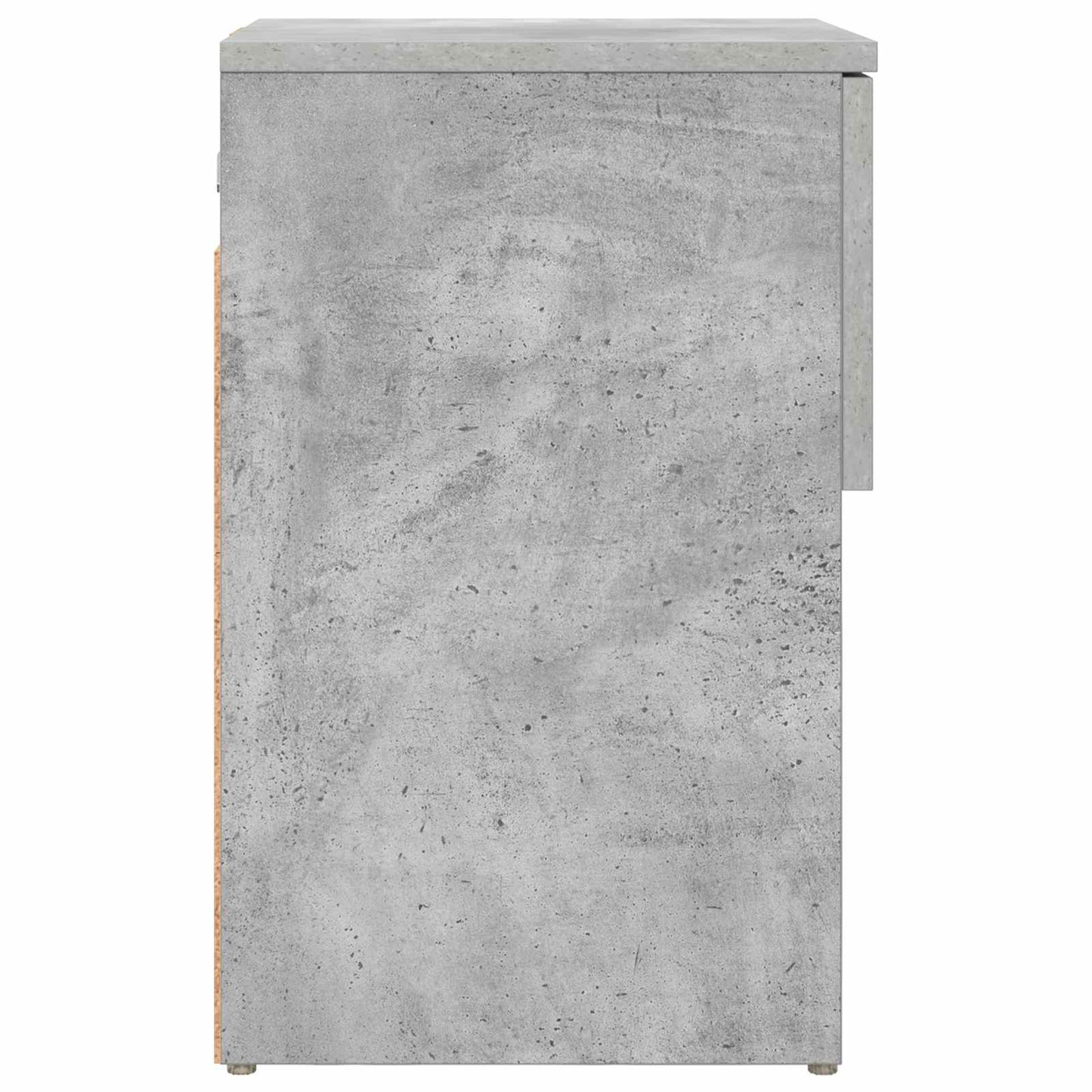 Bed Cabinet 2 pcs Concrete Grey 29 x 31.5 x 49 cm