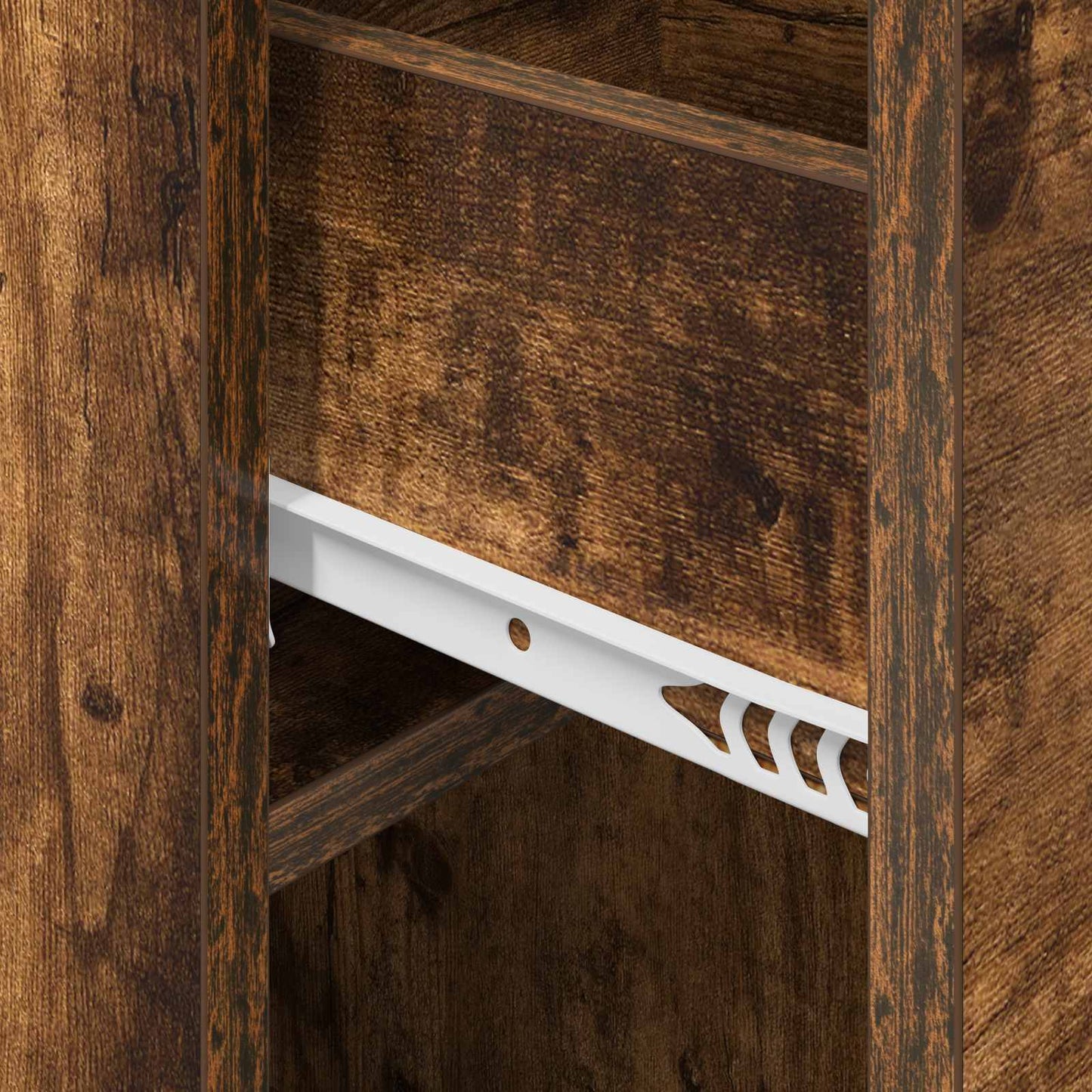 Bed Cabinet Smoked Oak 29 x 31.5 x 49 cm Engineered Wood