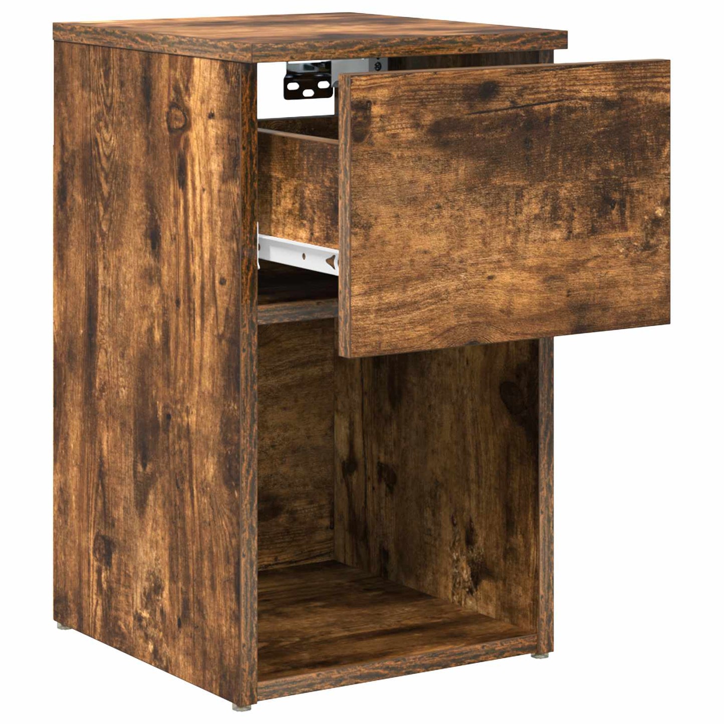 Bed Cabinet Smoked Oak 29 x 31.5 x 49 cm Engineered Wood
