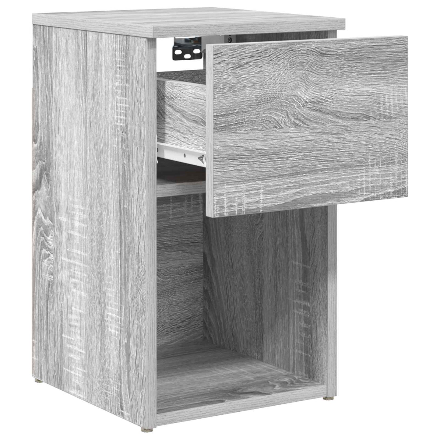 Bed Cabinet 2 pcs Grey Sonoma 29 x 31.5 x 49 cm Engineered Wood