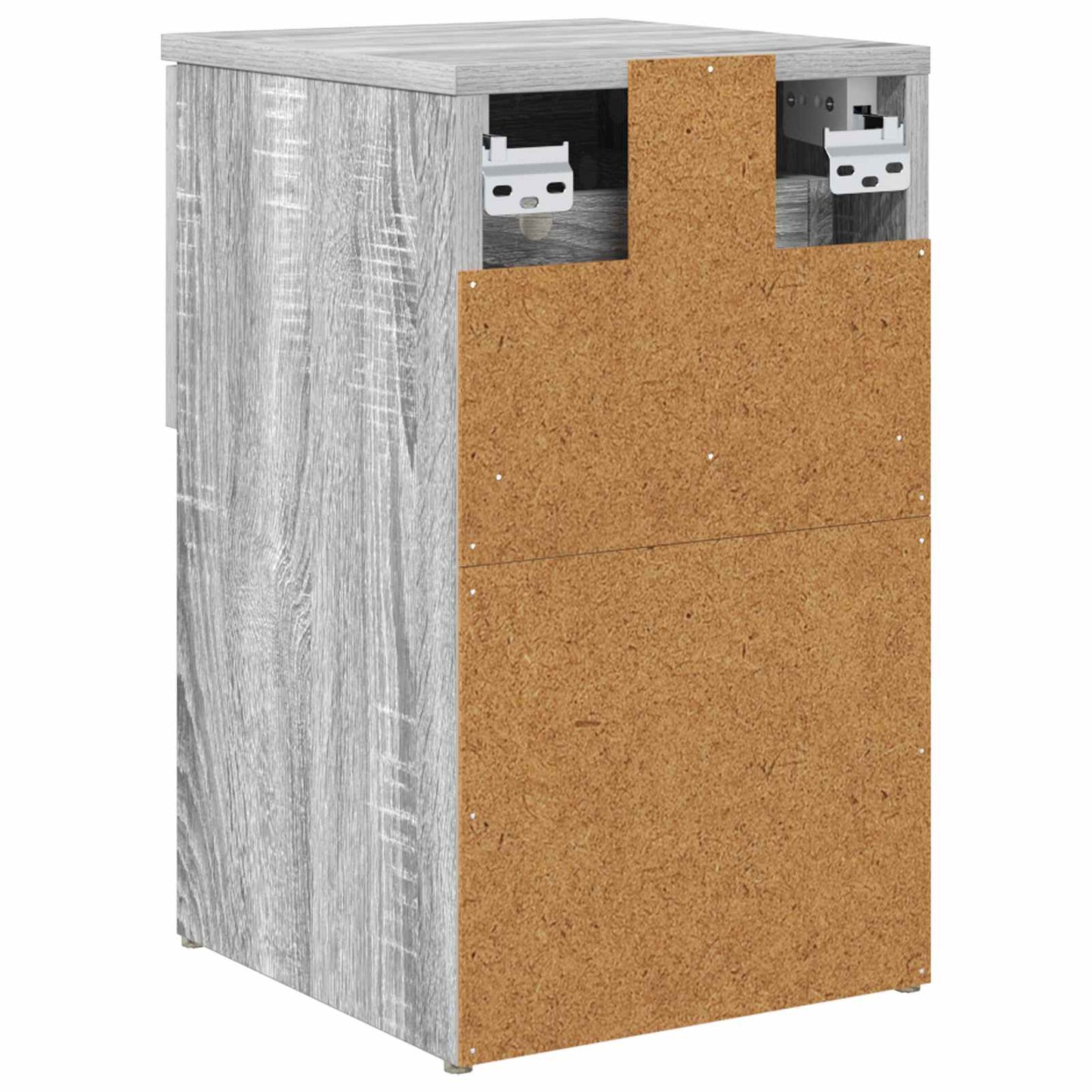 Bed Cabinet 2 pcs Grey Sonoma 29 x 31.5 x 49 cm Engineered Wood