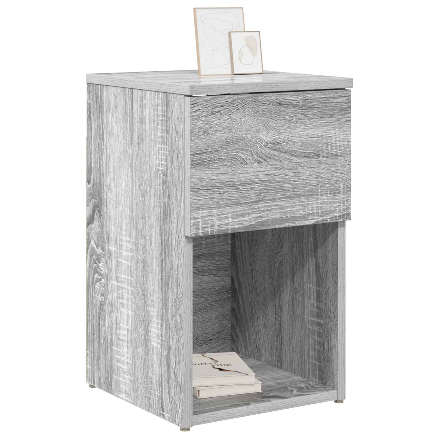 Bed Cabinet 2 pcs Grey Sonoma 29 x 31.5 x 49 cm Engineered Wood