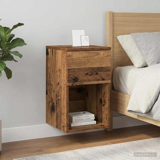 Bed Cabinet 2 pcs Old Wood 29 x 31.5 x 49 cm Engineered Wood