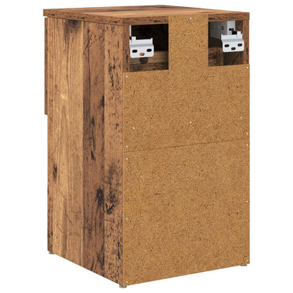 Bed Cabinet Old Wood 29 x 31.5 x 49 cm Engineered Wood