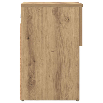 Bed Cabinet 2 pcs Artisan Oak 29 x 31.5 x 49 cm Engineered Wood
