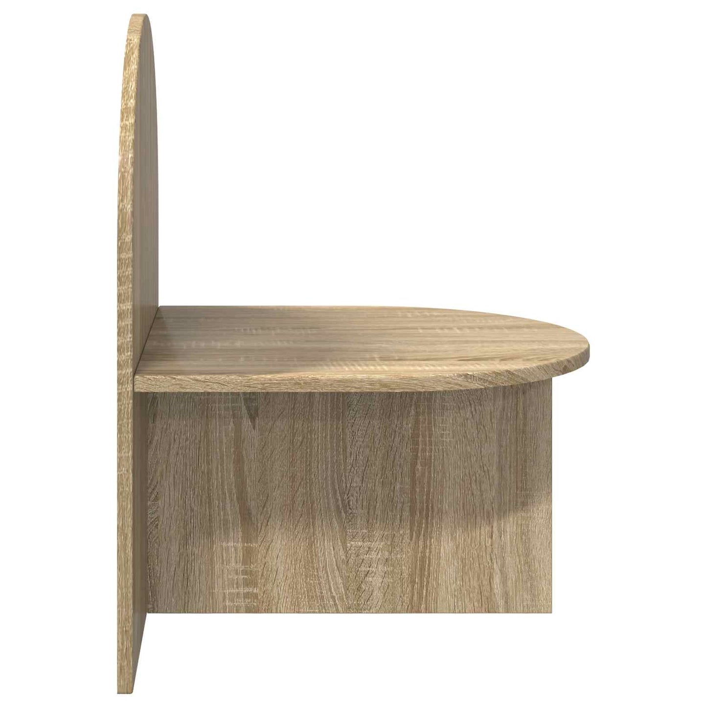 Bedside Table Sonoma Oak 48 x 49 x 65 cm Engineered Wood