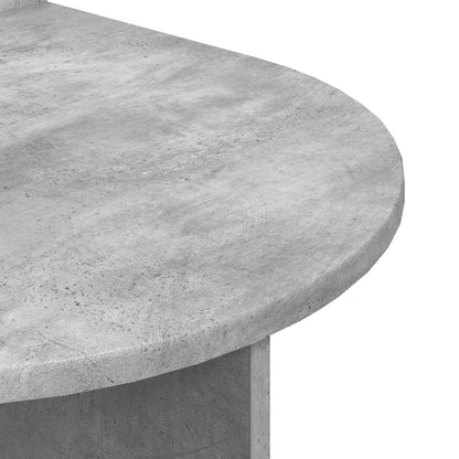Bedside Table 2 pcs Concrete Grey 48 x 49 x 65 cm