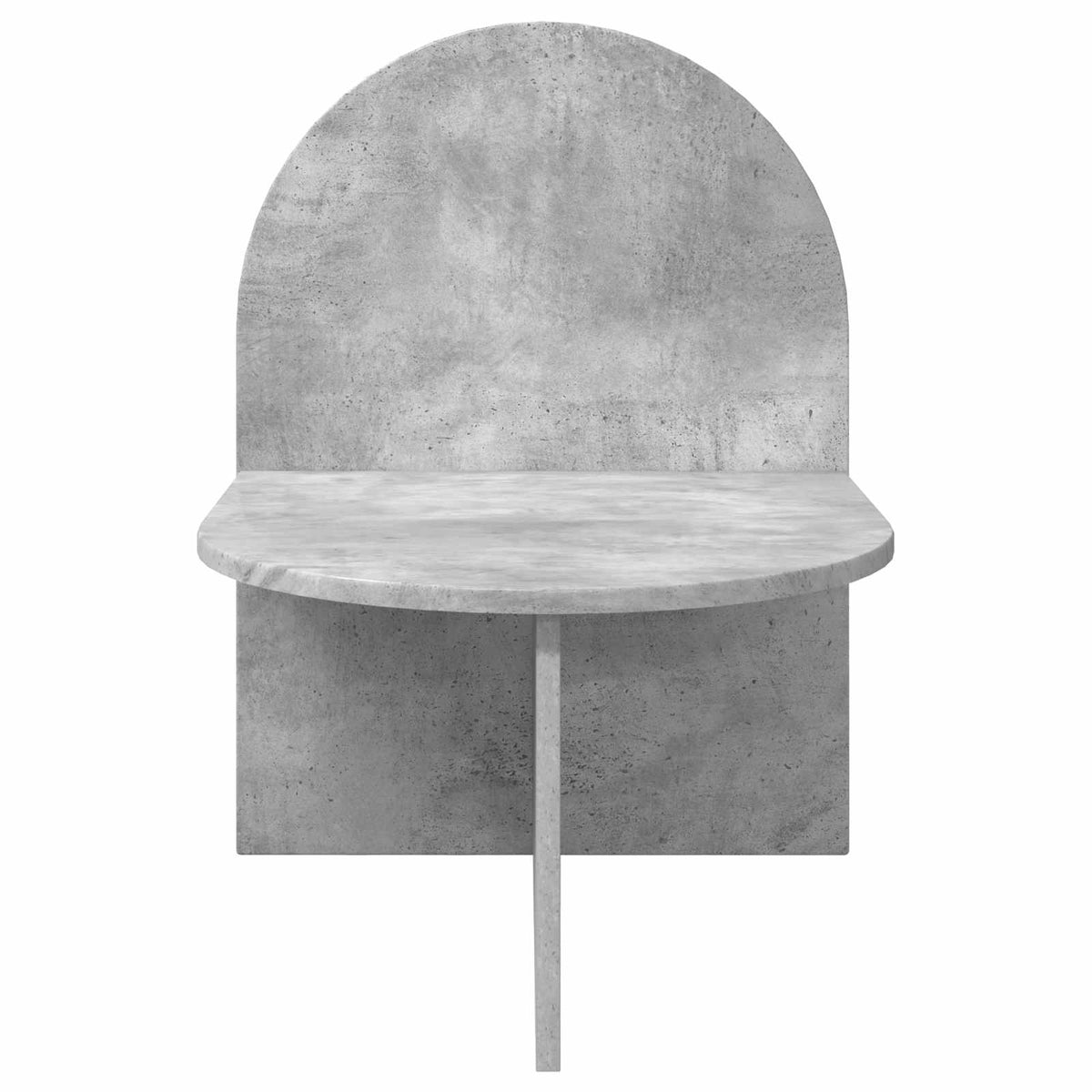 Bedside Table 2 pcs Concrete Grey 48 x 49 x 65 cm