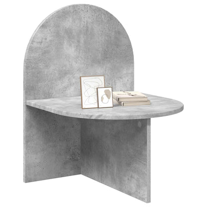Bedside Table 2 pcs Concrete Grey 48 x 49 x 65 cm