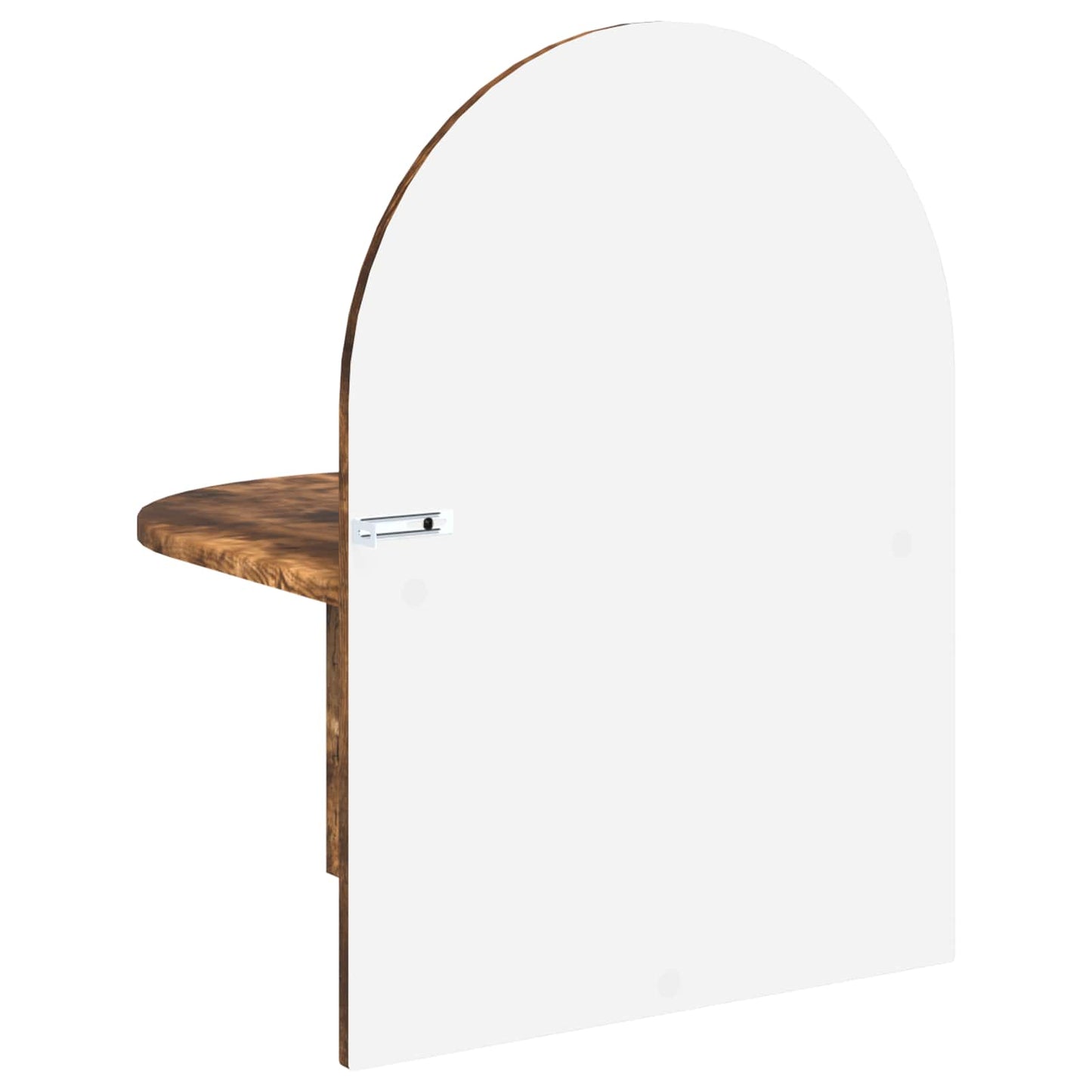 Bedside Table Smoked Oak 48 x 49 x 65 cm Engineered Wood