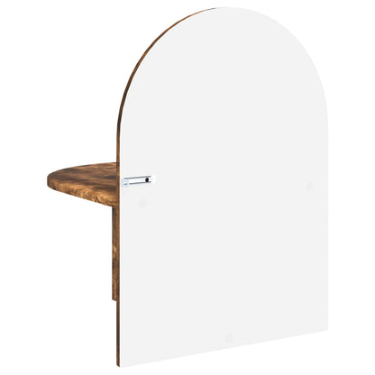 Bedside Table 2 pcs Smoked Oak 48 x 49 x 65 cm Engineered Wood