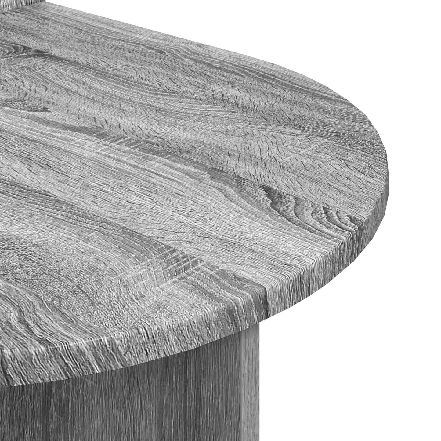 Bedside Table Grey Sonoma 48 x 49 x 65 cm Engineered Wood