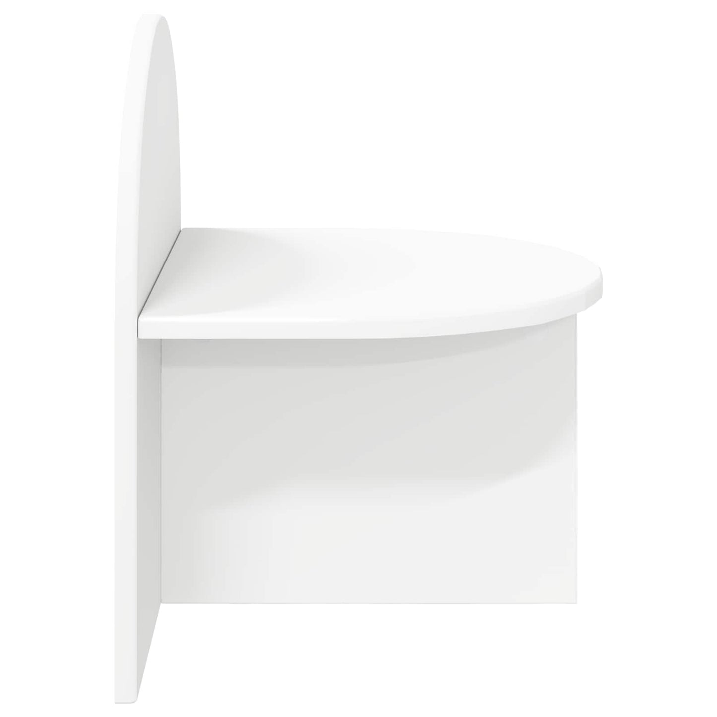 Bedside Table 2 pcs White 40 x 35.5 x 45.5 cm Engineered Wood