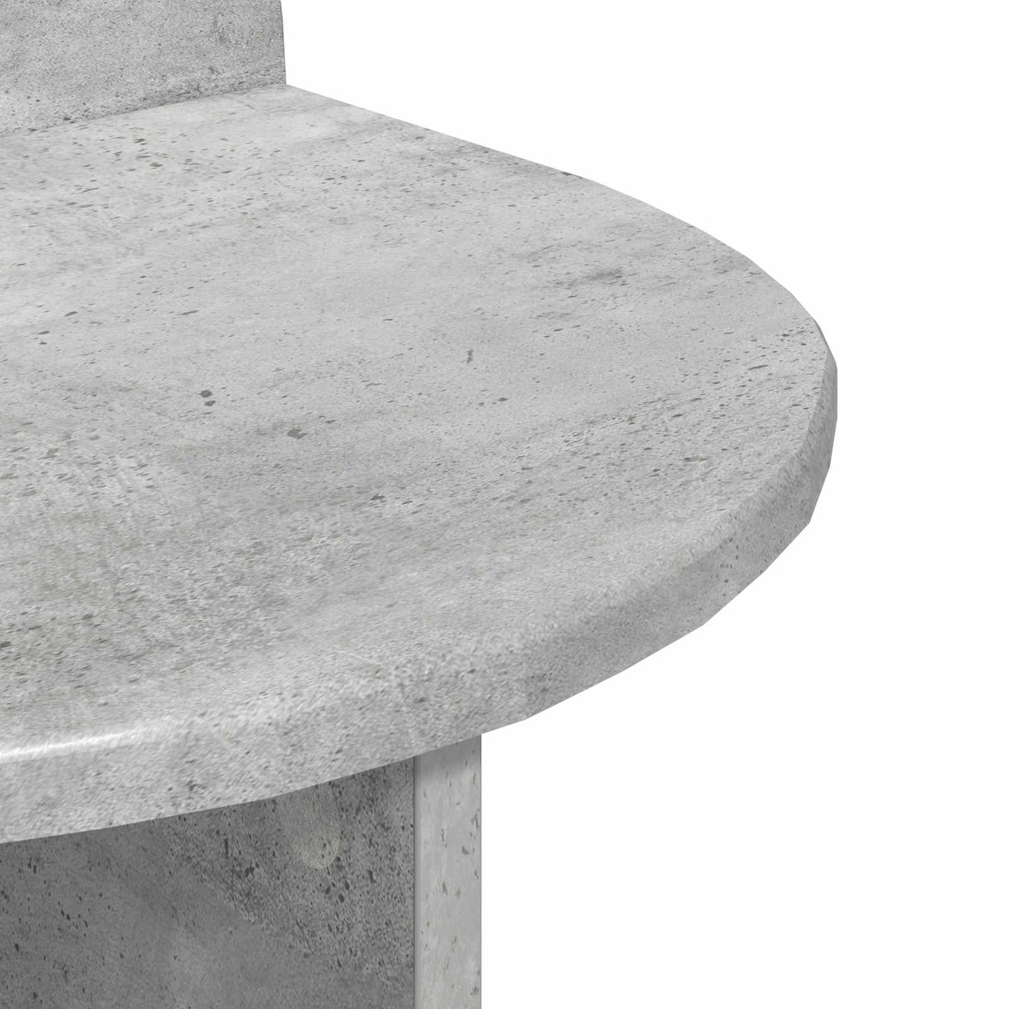 Bedside Table Concrete Grey 40 x 35.5 x 45.5 cm Engineered Wood