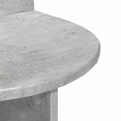 Bedside Table 2 pcs Concrete Grey 40 x 35.5 x 45.5 cm
