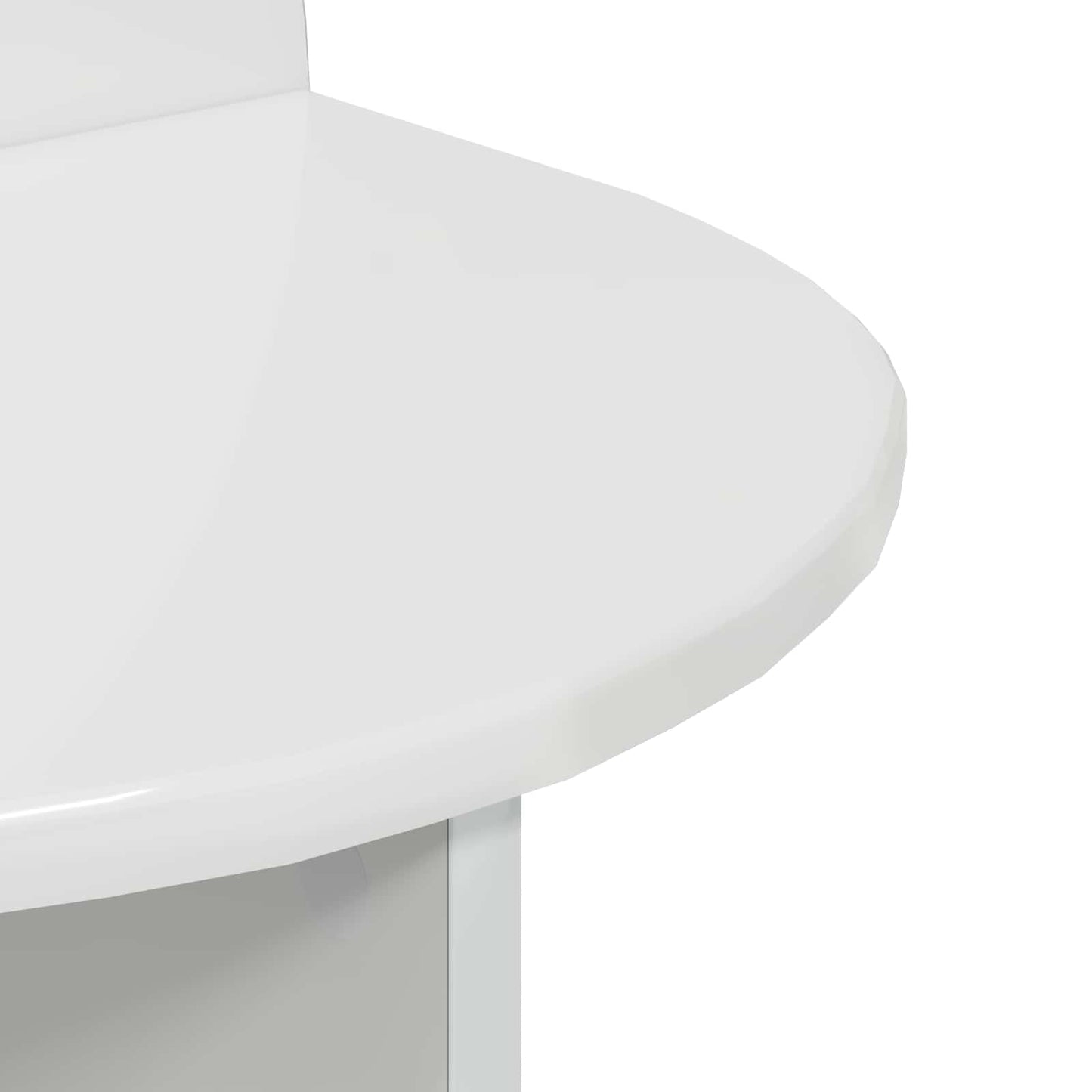 Bedside Table 2 pcs High Gloss White 40 x 35.5 x 45.5 cm