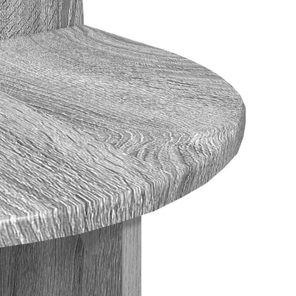 Bedside Table Grey Sonoma 40 x 35.5 x 45.5 cm Engineered Wood