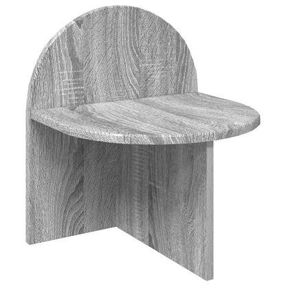 Bedside Table Grey Sonoma 40 x 35.5 x 45.5 cm Engineered Wood