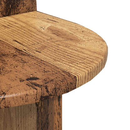 Bedside Table 2 pcs Old Wood 40 x 35.5 x 45.5 cm