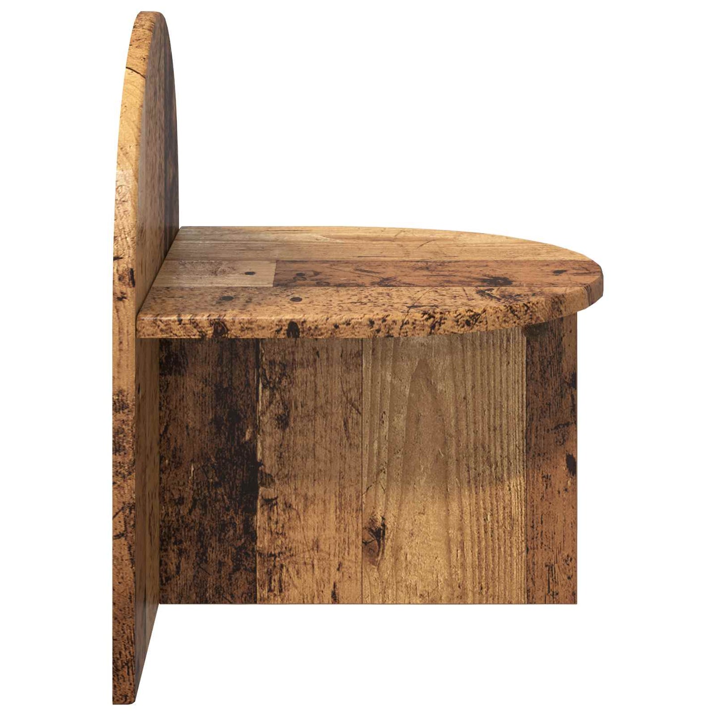 Bedside Table 2 pcs Old Wood 40 x 35.5 x 45.5 cm
