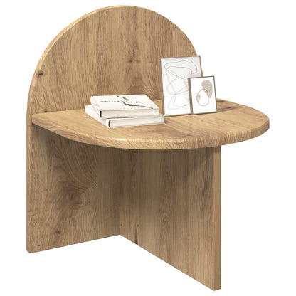 Bedside Table Artisan Oak 40 x 35.5 x 45.5 cm Engineered Wood