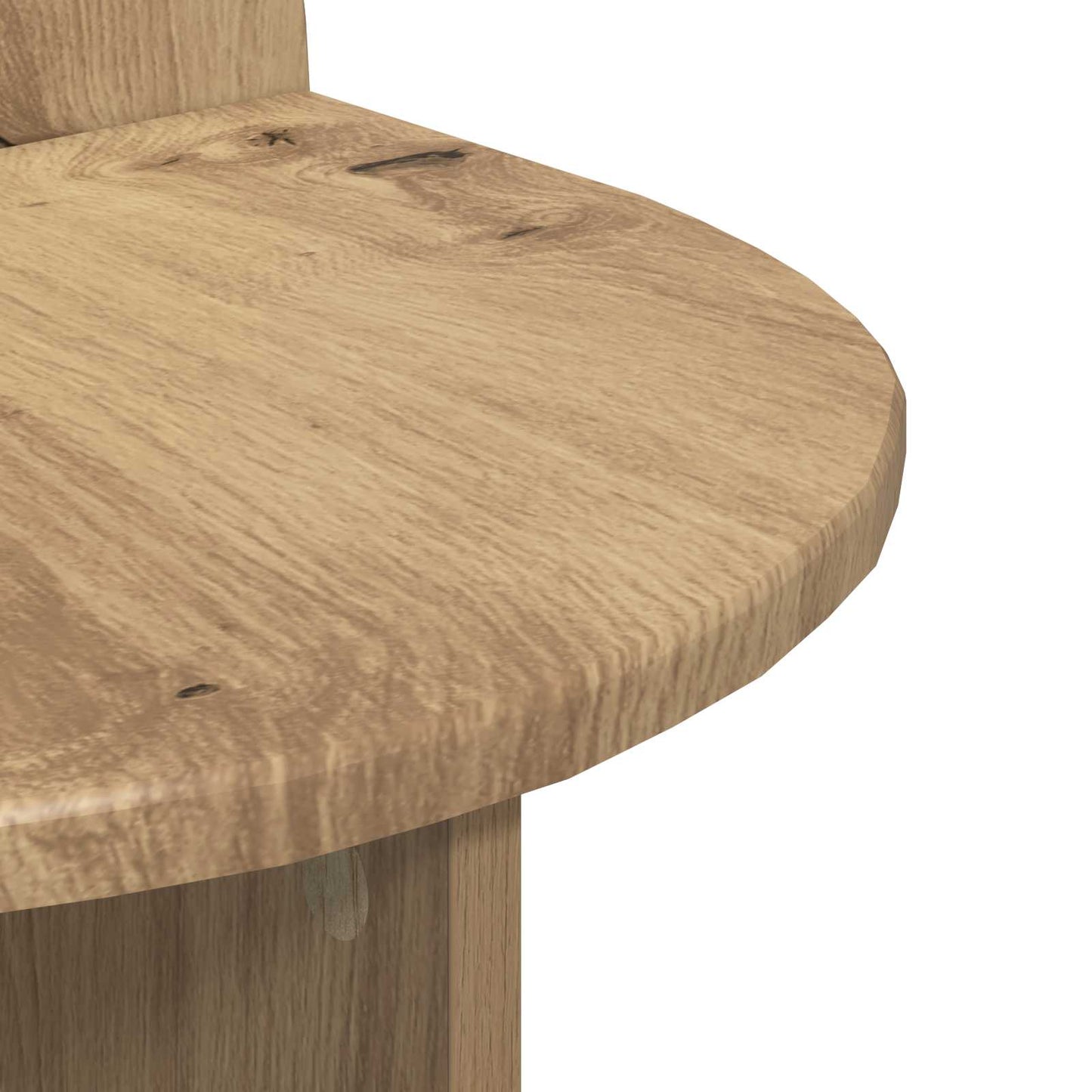 Bedside Table 2 pcs Artisan Oak 40 x 35.5 x 45.5 cm