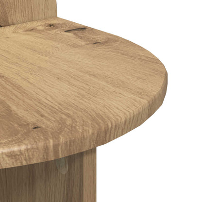 Bedside Table 2 pcs Artisan Oak 40 x 35.5 x 45.5 cm