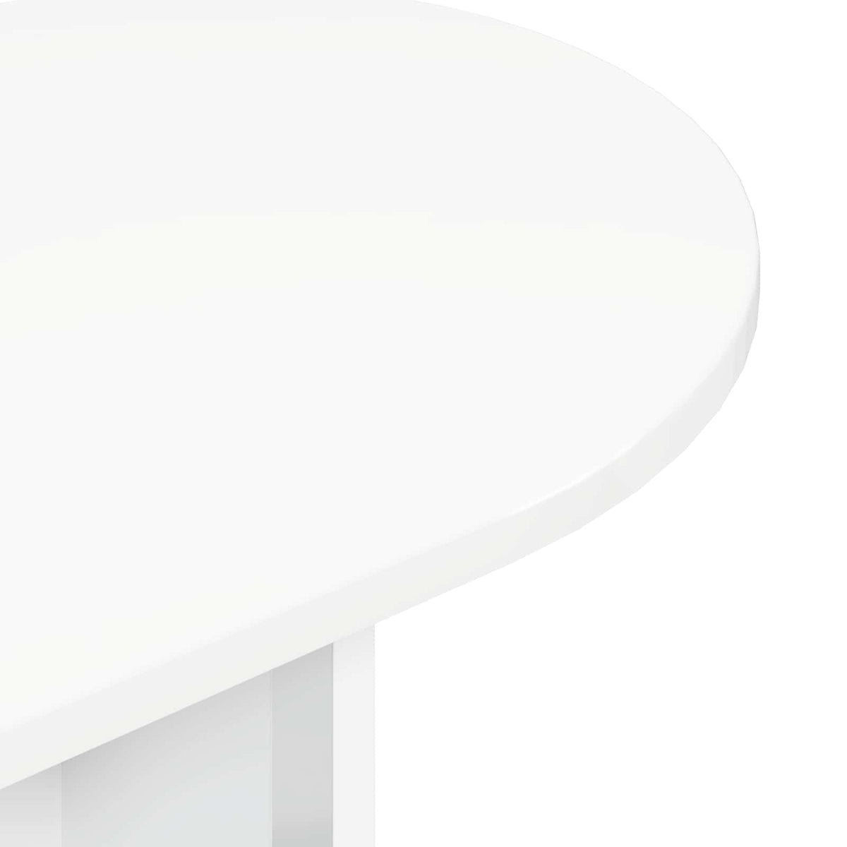 Console Table White 100 x 39.5 x 75 cm Engineered Wood