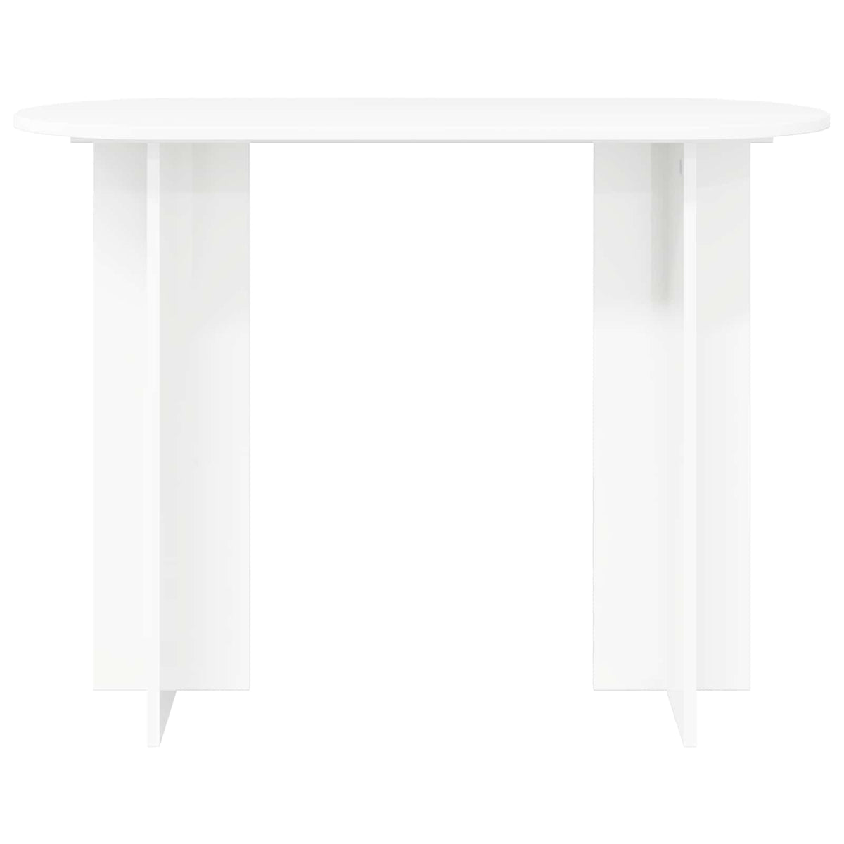 Console Table White 100 x 39.5 x 75 cm Engineered Wood