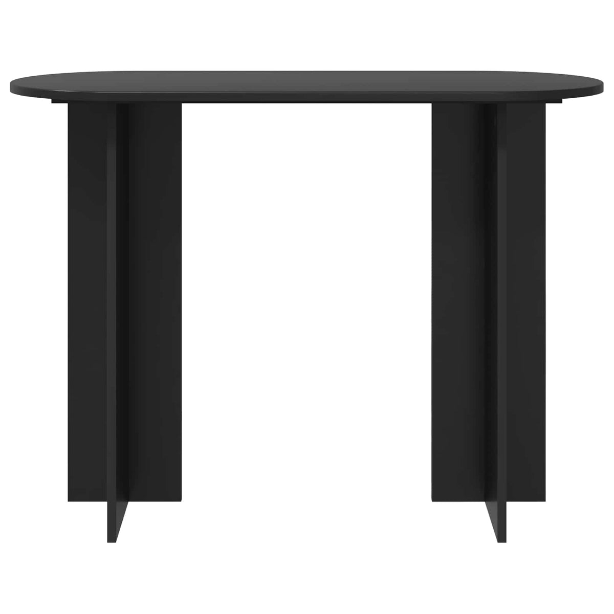 Console Table Black 100 x 39.5 x 75 cm Engineered Wood