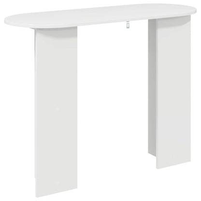 Console Table with Storage High Gloss White 100 x 39.5 x 75 cm