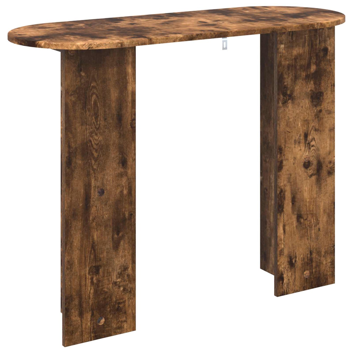 Console Table Smoked Oak 100 x 39.5 x 75 cm Engineered Wood