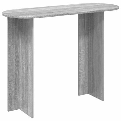 Console Table Grey Sonoma 100 x 39.5 x 75 cm Engineered Wood