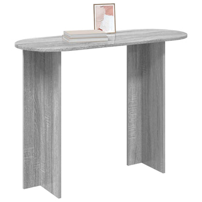 Console Table Grey Sonoma 100 x 39.5 x 75 cm Engineered Wood