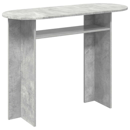 Console Table Concrete Grey 100 x 39.5 x 75 cm Engineered Wood
