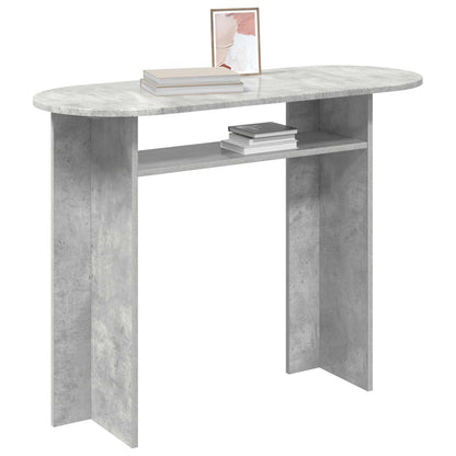 Console Table Concrete Grey 100 x 39.5 x 75 cm Engineered Wood